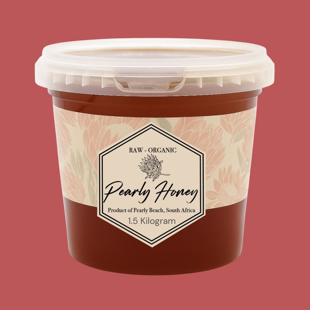 1.5kg Raw Fynbos Honey Tub
